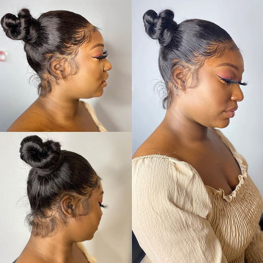 360 LACE HD Straight Brazilian Hair - Whisy Shopping