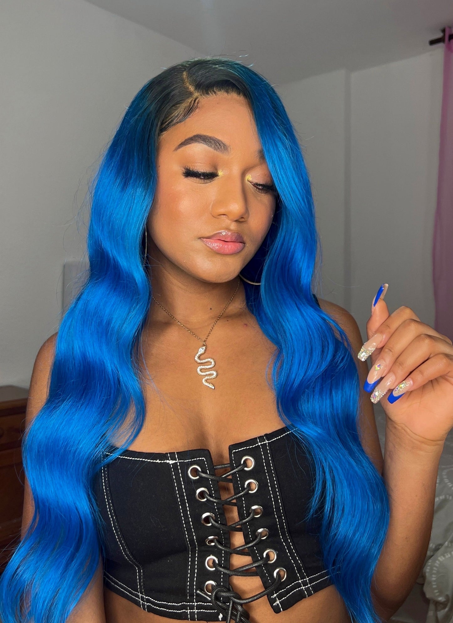 Brazilian Straight Honey Blonde Lace Front Human Hair Wigs 13X4 - Whisy Shopping