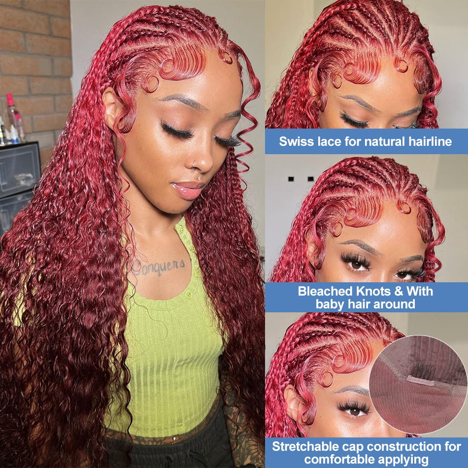 Deep Wave Burgundy 99J - Whisy Shopping
