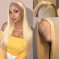 Brazilian Straight Honey Blonde Lace Front Human Hair Wigs 13X4 - Whisy Shopping