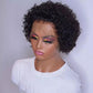 Pixie bob Short Curly Human *Hair Wigs - Whisy Shopping